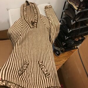 Alpaca sweater w/ hood